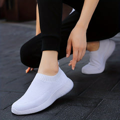 Women's Mesh Slip On Sneakers Lightweight Walking Shoes
