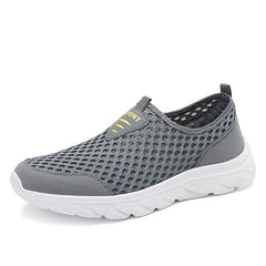 Men's Lightweight Mesh Slip On Shoes For Traveling
