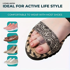 Toe Separators for Bunions and Crooked Toes - Set of 4 Gel Straighteners