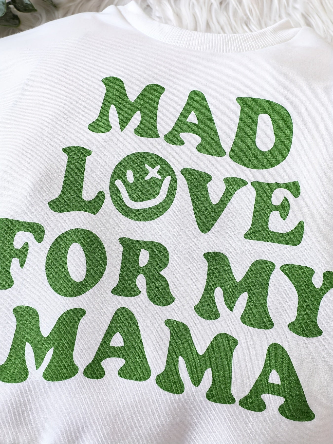 MAD LOVE FOR MY MAMA Toddler Sweatshirt