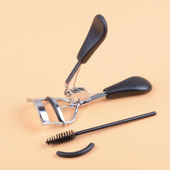 3pcs Wide Angle Lash Curler Set with Comb Pinch Pain - Stainless Steel