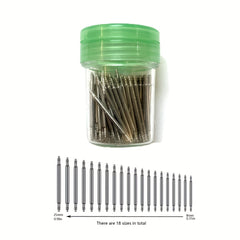 100pcs Box Watch Band Spring Bars 10-24mm Convenient Packing Watch Repair Tool