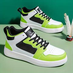 Men's Block Ankle Top Skate Shoes for Youth