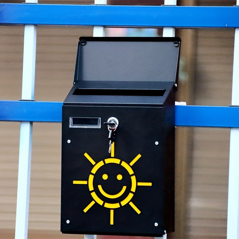 Sun & Rain Proof Metal Letter Box
