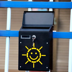 Sun & Rain Proof Metal Letter Box