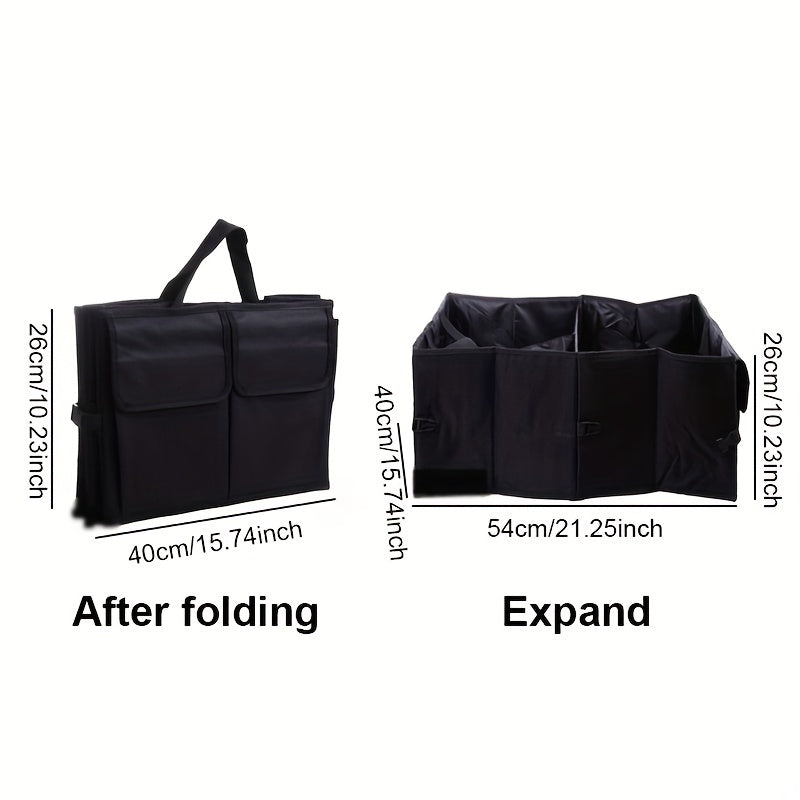 Foldable Car Trunk Organizer - Maximize Storage Space