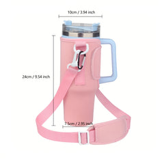 Heat Resistant Cup Sleeve for 40oz Vacuum Cup - Portable Handle Protective Bag