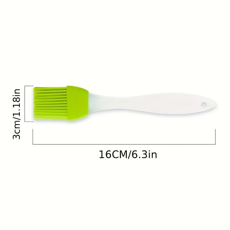 6pcs Silicone BBQ Baking Food Brush High Temp Resistant