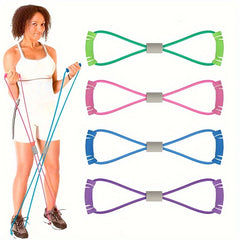 8 Shaped Resistance Tension Rope Yoga Band