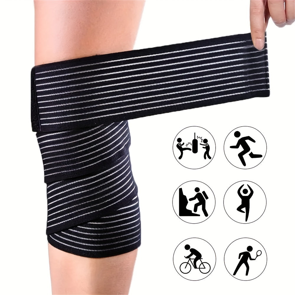 Comfortable Knee Wrapping Band Pressurized Self-adhesive Band