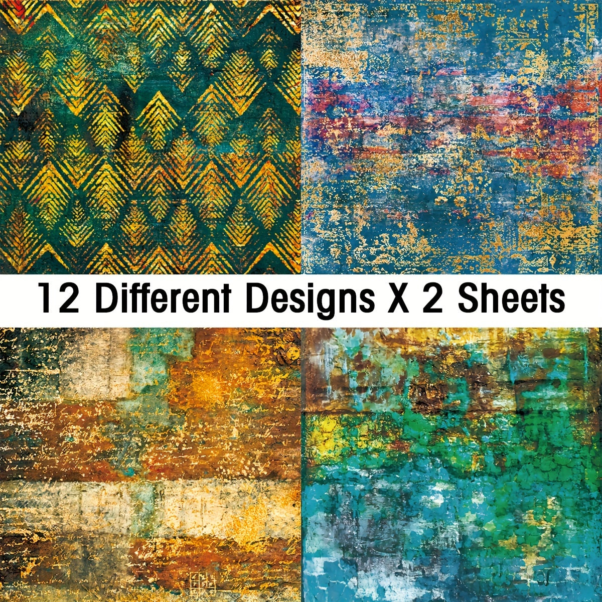 Origami Paper Scrapbook Pad 6x6 24 Sheets Single Sided Colored Patterned Paper