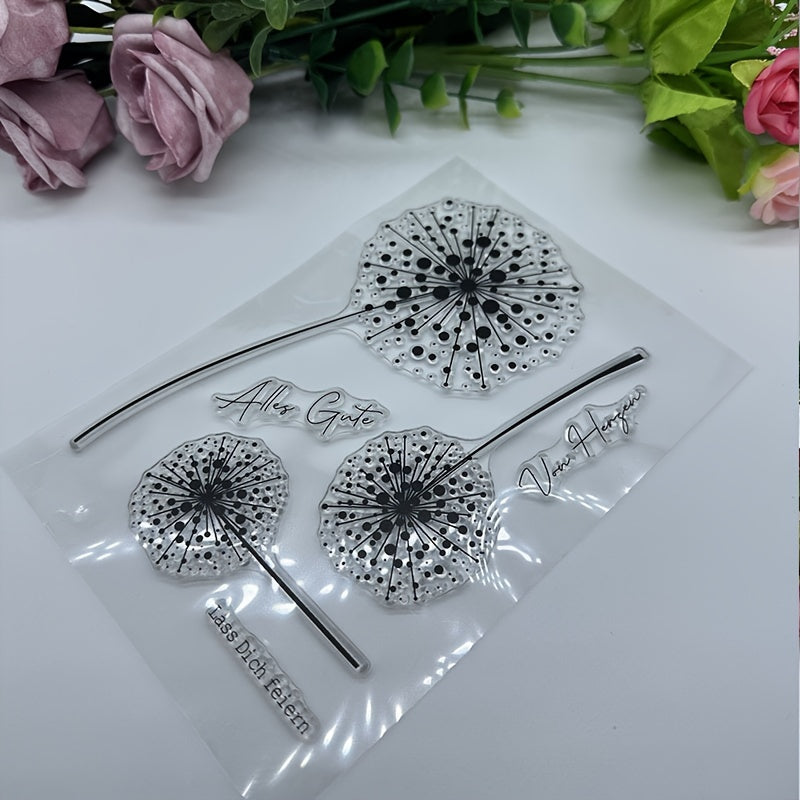 Silicone Clear Stamp for Card Decoration & DIY Scrapbooking