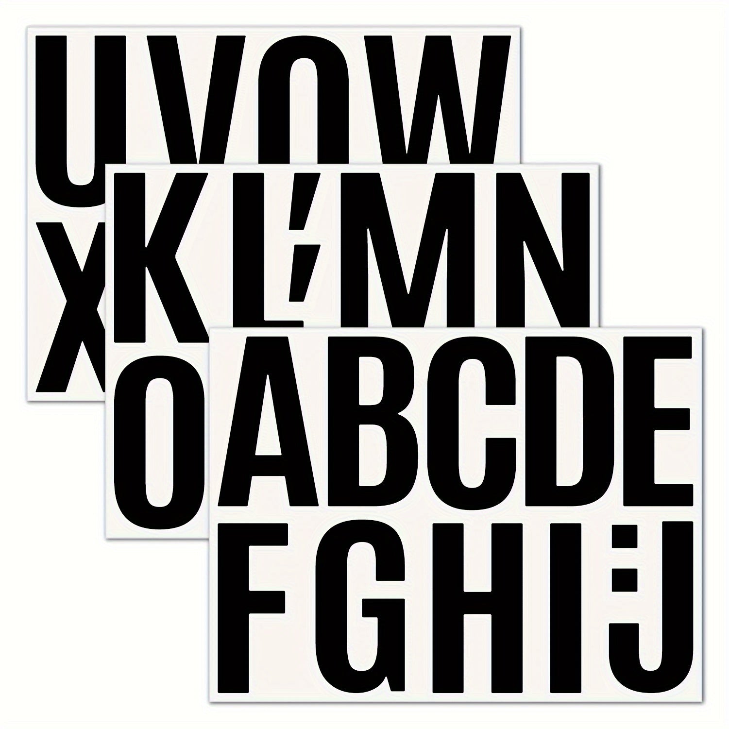 31pcs 10 Letter Number Symbol Sticker DIY English Name Number Combo Sticker