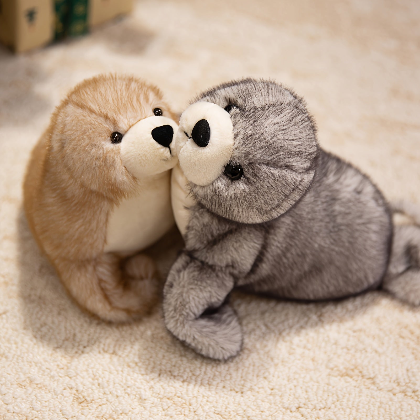 Ultra Soft Flopped Sea Lion Plush Toy for Nursery Snuggles