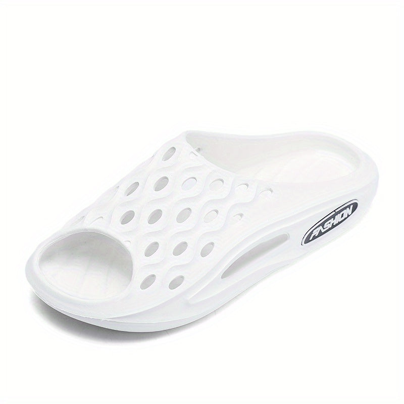 Men's Cloud Slides Pillow Slippers Lightweight Open Toe Shoes For Indoor Outdoor