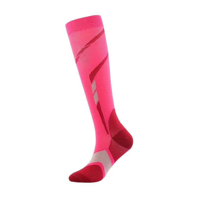 4pairs Copper Compression Knee High Athletic Socks