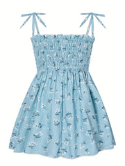 Toddler Girls Flowers Frill Trim Cami