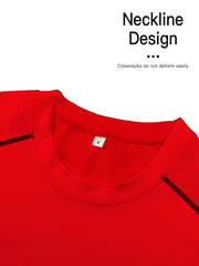 Men's Quick Dry Long Sleeve Fitness Top Crew Neck