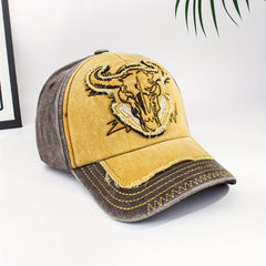 Spring Summer Washed Retro Baseball Cap Street All-Match Peaked Cap