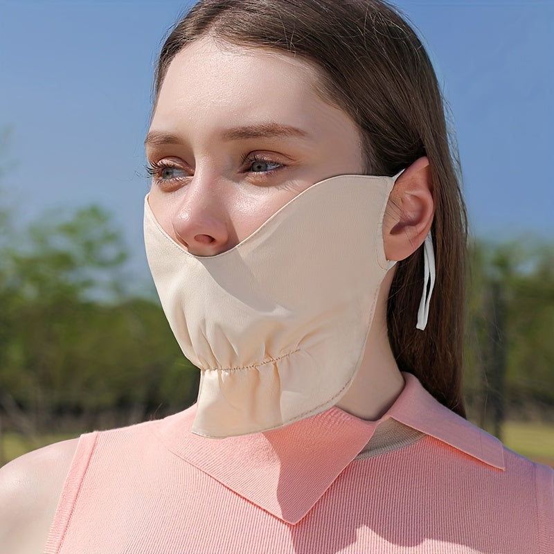 Sunproof Mask Thin Chiffon Neck Gaiter UV Protection