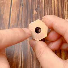 Bronze Metal Disassembly Puzzle for Adults Brain Teaser Mind Challenge