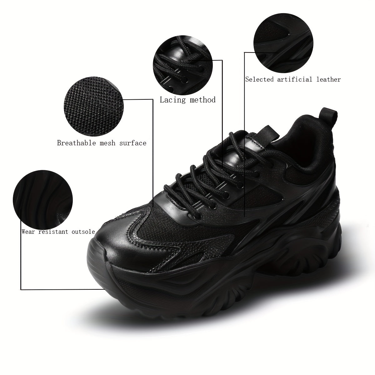 Women's Outdoor Hiking Shoes Breathable Lightweight Running Sneakers