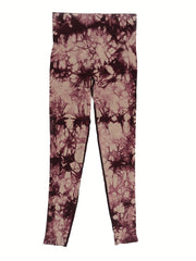 Tie Dye Butt Lifting Yoga Pants High Stretch Leggings