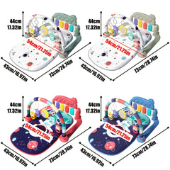 Baby Musical Pedal Piano Play Mat Fun Space Fitness