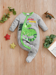 Chameleon Pattern Romper Creeper Baby Jumpsuit