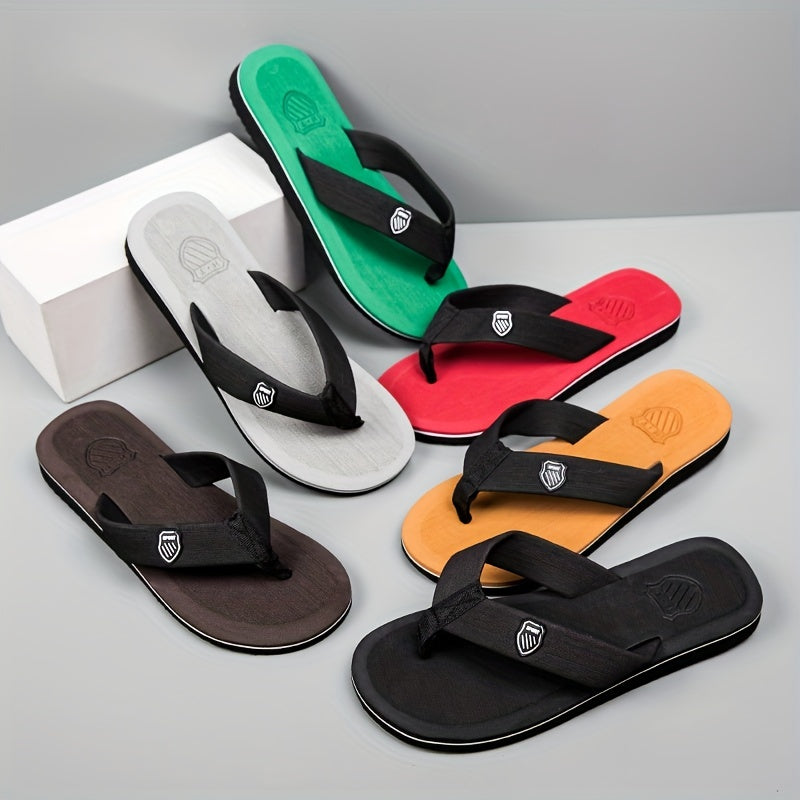 Men's Lightweight Non Slip Flip Flops Quick Drying Comfy Thong Sandals