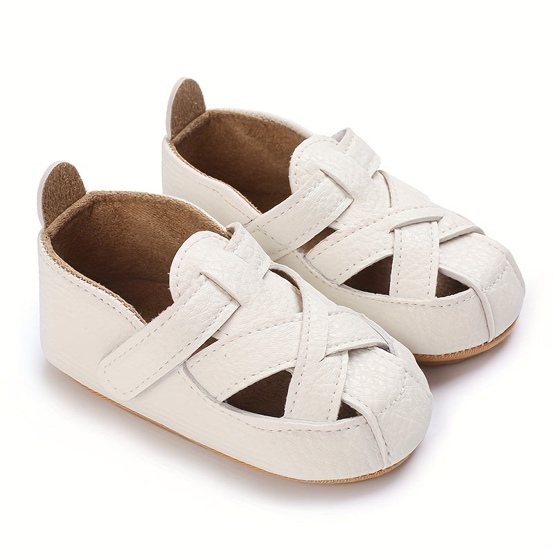 Solid Breathable Sandals for Baby Boys Lightweight Anti Slip Sandals