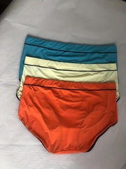 3 Pack Plus Size High Waist Stretchy Briefs Set