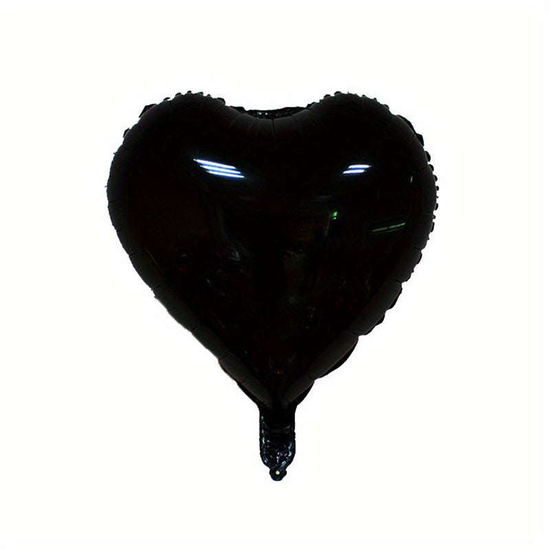 Heart Shaped Aluminum Foil Balloon 45x72cm for Baby Shower Birthday Wedding