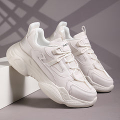 Women's Thick-soled Running Shoes Lightweight Comfortable Anti-skid Sneakers