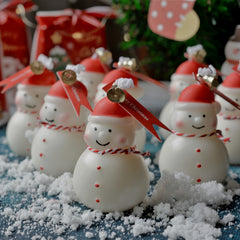 Christmas Scented Candle Santa Claus Snowman Long Pole Candles
