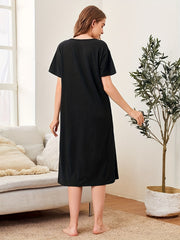 Women's Lounge Dress & Comfy Home Dress