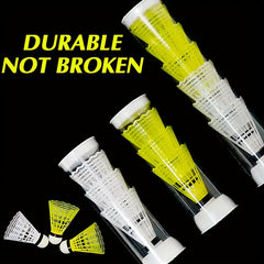 1pc Plastic Badminton Shuttlecocks Random