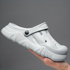 Men's Lightweight Comfy Clogs Hollow Out Garden Shoes