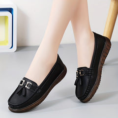Women's Casual Flat Loafers Slip On Shoes Outdoor Flats