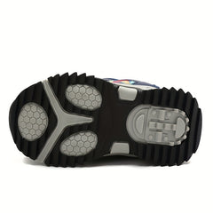 Boy's High Top Snow Boots Warm Fleece Cozy Non slip Boots