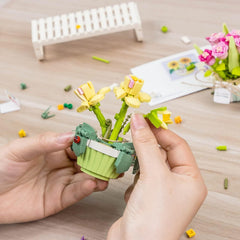 Bonsai Building Block Set for Office Bedroom Decor - Ideal Gift (14+)