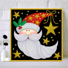 Santa Claus Diamond Painting Kit Beginner DIY 5D Art Kit