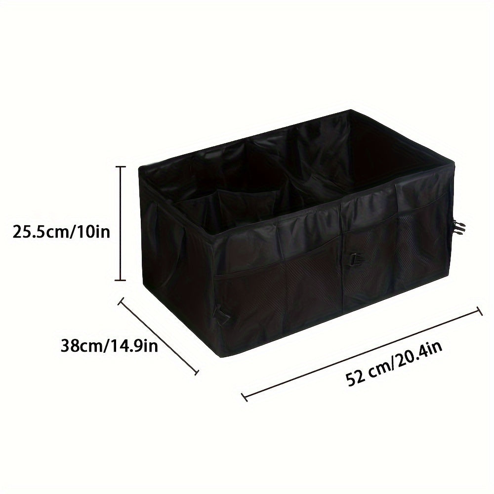 Car Folding Storage Box Large Capacity Oxford Cloth Car Trunk Supplies