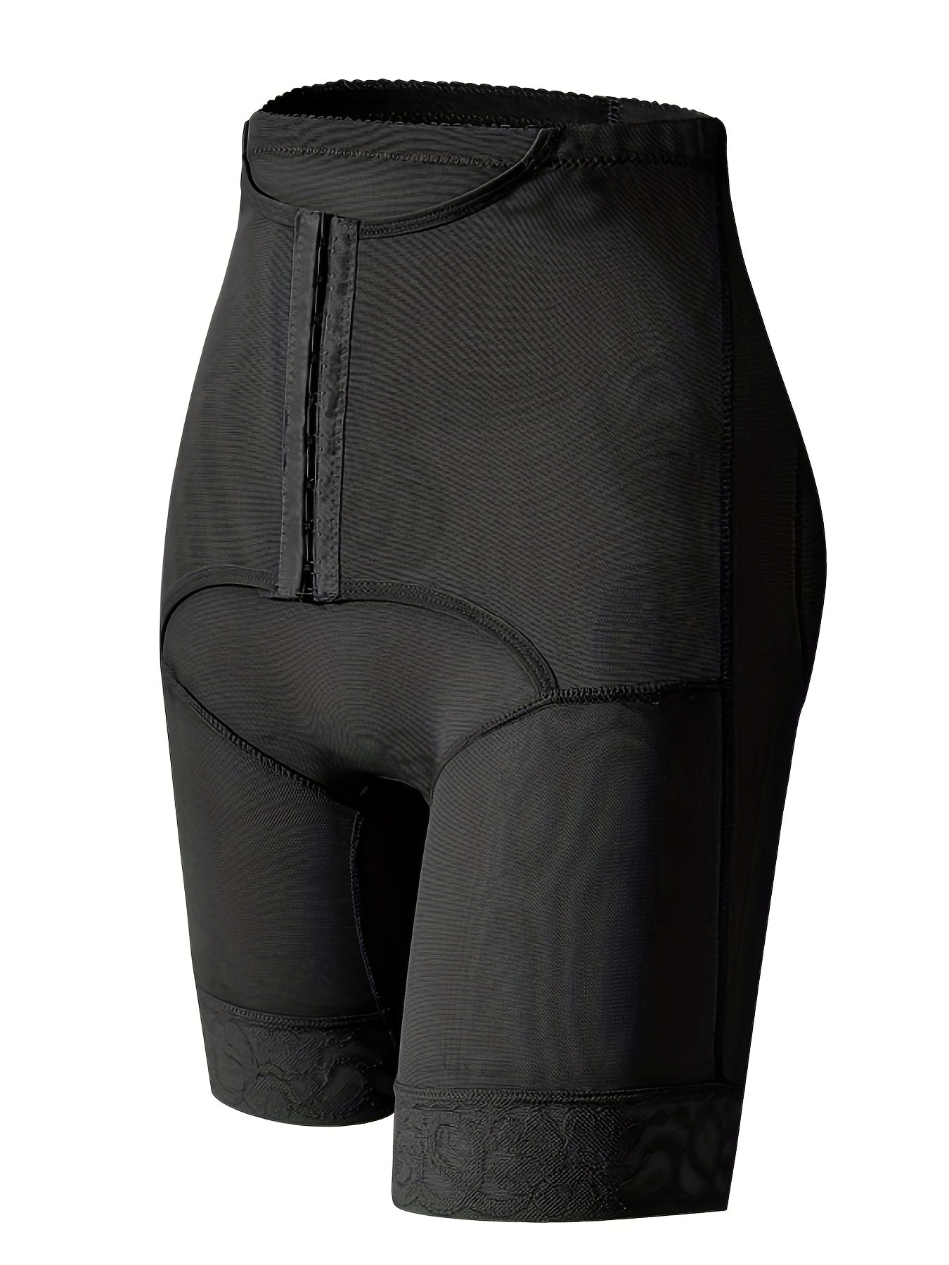 Mesh Stitching Shaping Shorts Tummy Control Slimming Elastic Shorts