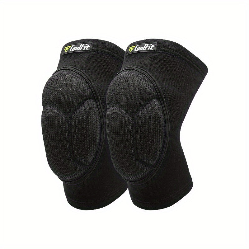 2pcs Volleyball Knee Pads Thick Sponge Support for Sports