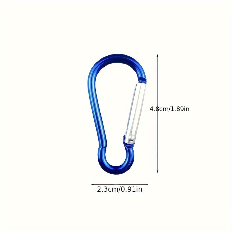 Gourd Shape Spring Buckle Key Chain Aluminum Backpack Hanging Buckle