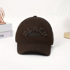 Retro Washed Letters Embroidery Baseball Cap