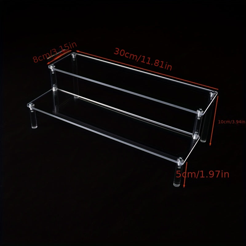 30cm Large Acrylic Display Riser Perfume Holder Organizer Handy Storage