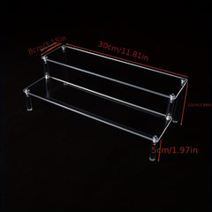 30cm Large Acrylic Display Riser Perfume Holder Organizer Handy Storage