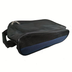 2pcs Outdoor Travel Shoe Storage Bag Oxford Cloth Breathable And Dustproof